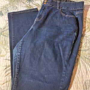 Lane Bryant Women's T3 Straight Leg Jeans - Blue